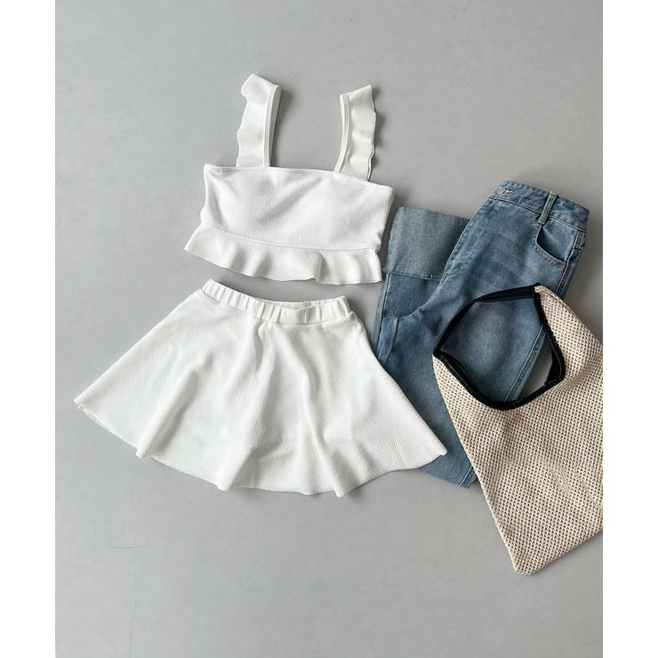 スイムウェア ショルダーフリルセットアップ | ad thie | 詳細画像62 