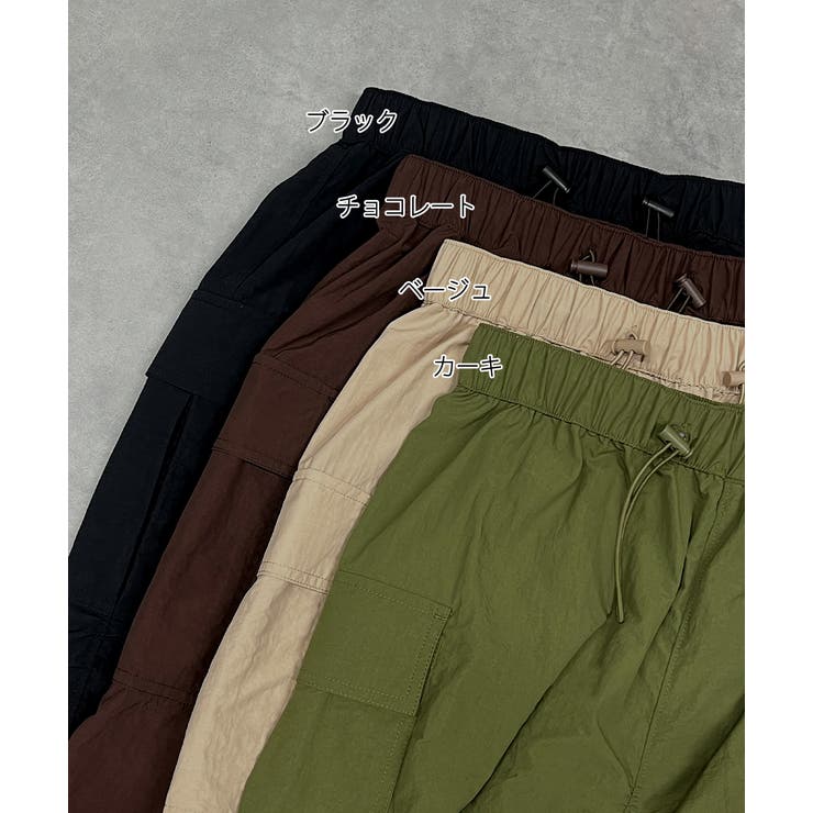 Iライン・ナイロン ギャザーデザインスカート | ad thie | 詳細画像59 