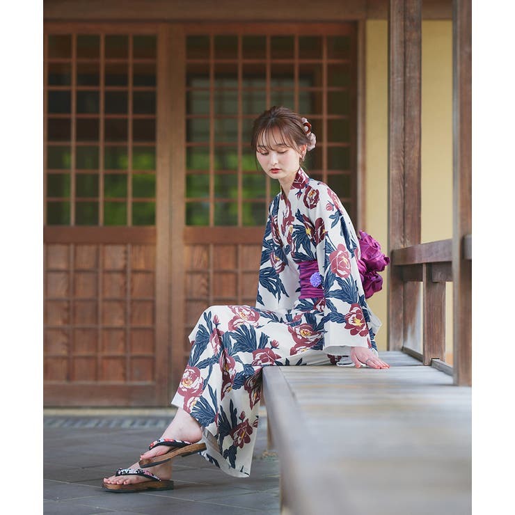 ad thie 2way 浴衣 3点セット アソート柄 セパレート浴衣3点セット ad thie 浴衣 アソート柄 セパレート浴衣3点セット ワンピース