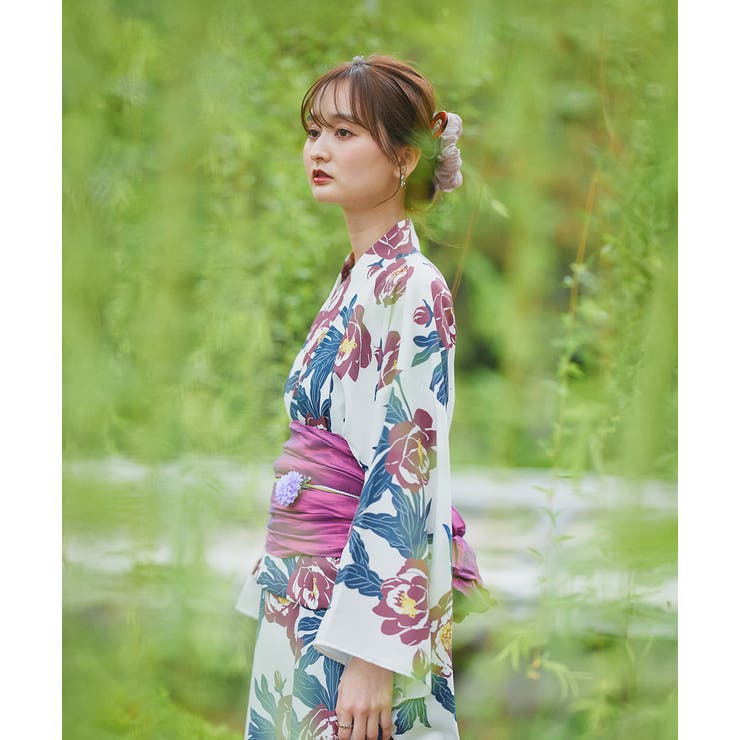 3点セット 2WAY花柄浴衣セットアップ | ad thie | 詳細画像22 