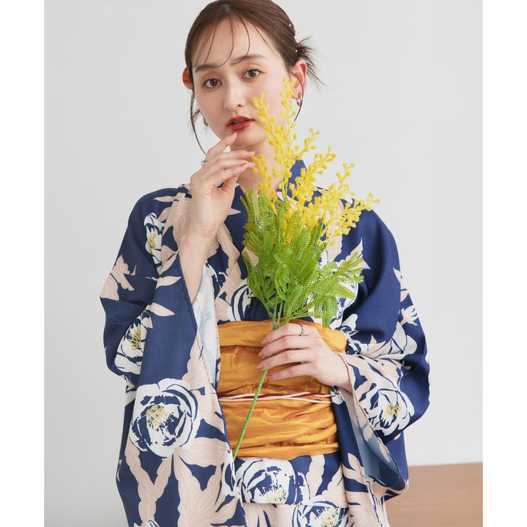 3点セット 2WAY花柄浴衣セットアップ | ad thie | 詳細画像41 