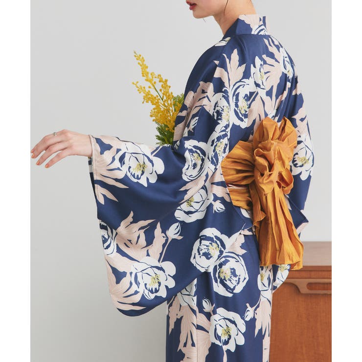 3点セット 2WAY花柄浴衣セットアップ[品番：ADEW0004454]｜ad