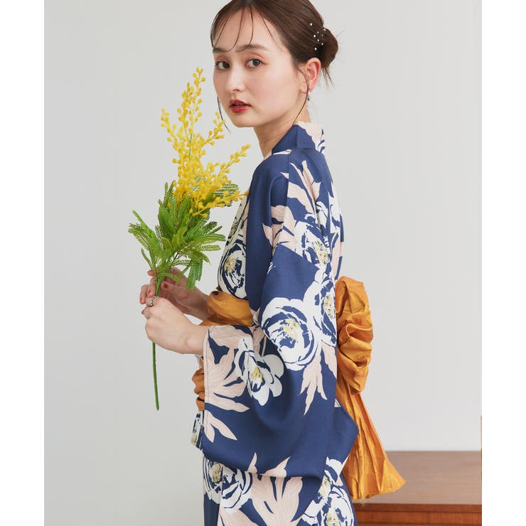 3点セット 2WAY花柄浴衣セットアップ | ad thie | 詳細画像46 