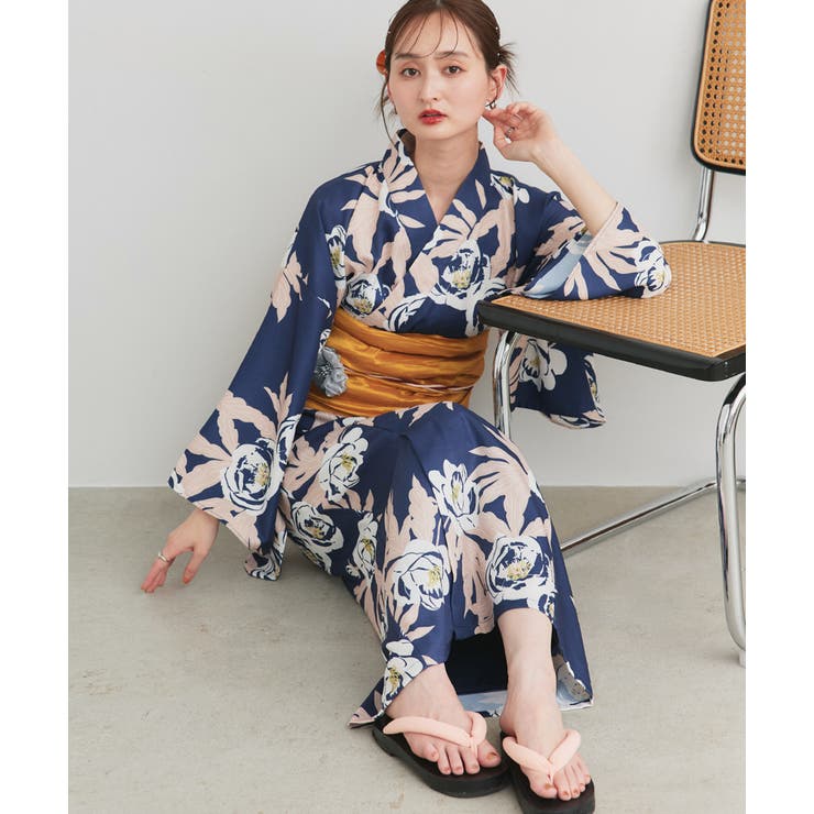 3点セット 2WAY花柄浴衣セットアップ | ad thie | 詳細画像52 