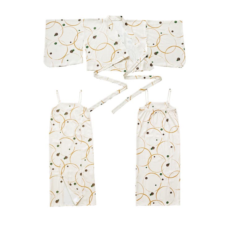 ３点セット ニュアンス柄セパレート２WAY浴衣セット | ad thie | 詳細画像57 