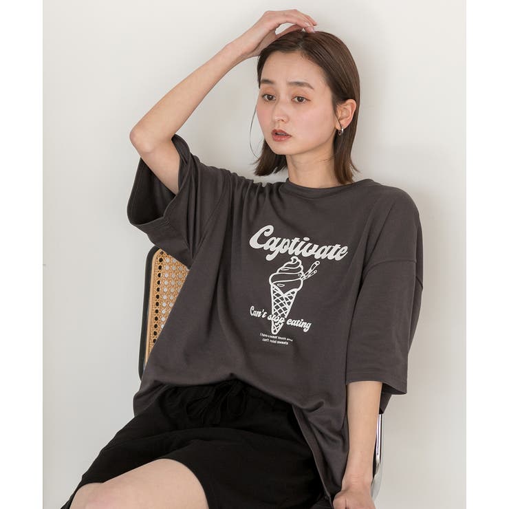 アイスクリームプリント スムースショートパンツルームウェア | ad thie | 詳細画像49 