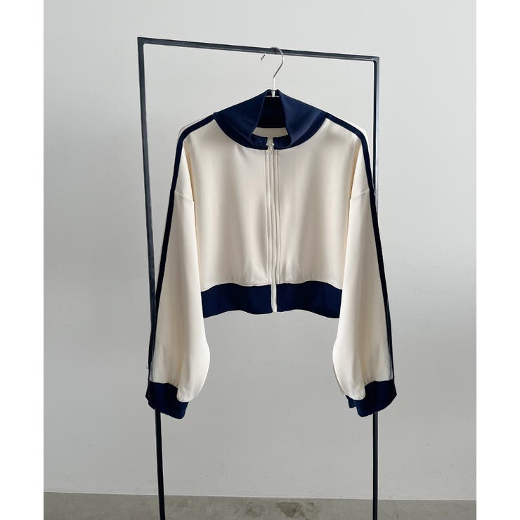 ショート丈 トラックジャケット | ad thie | 詳細画像51 