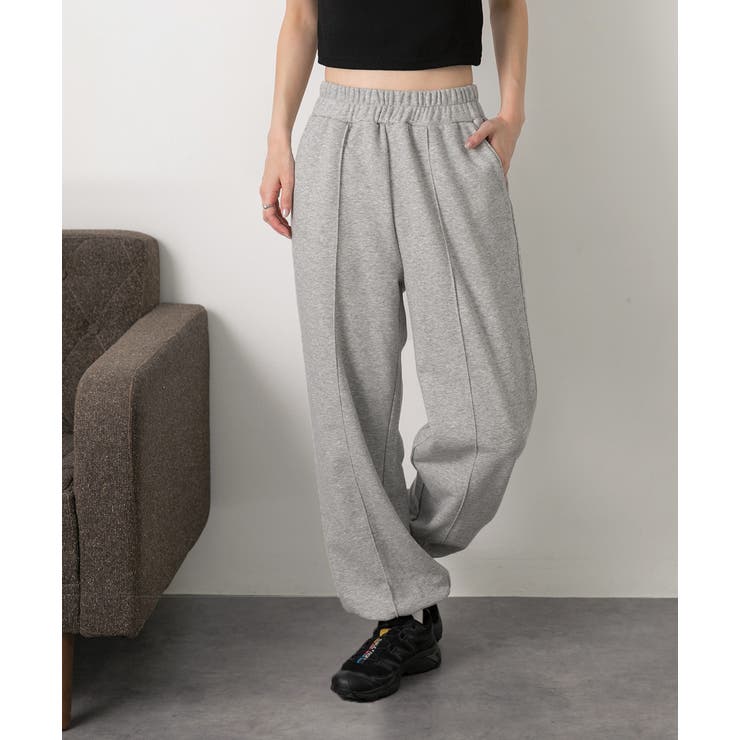 ピンタック スエットジョガーパンツ | ad thie | 詳細画像20 