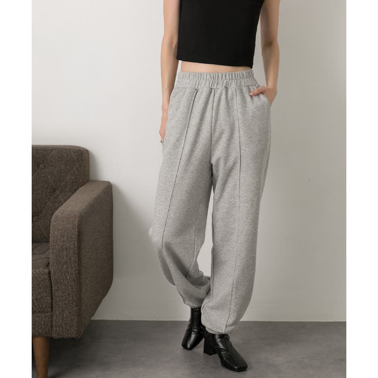 ピンタック スエットジョガーパンツ | ad thie | 詳細画像25 