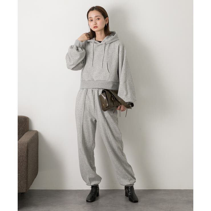 ピンタック スエットジョガーパンツ | ad thie | 詳細画像27 