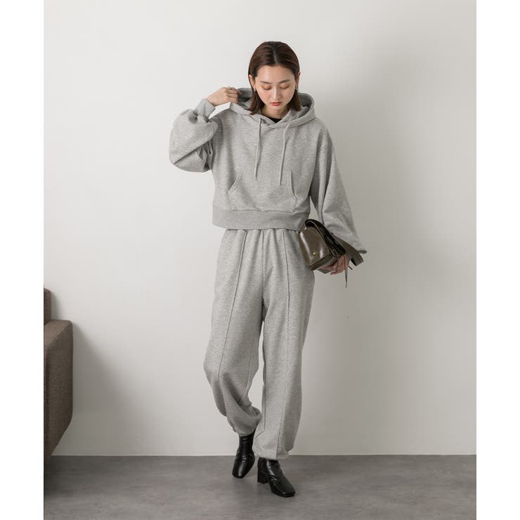 ピンタック スエットジョガーパンツ | ad thie | 詳細画像28 