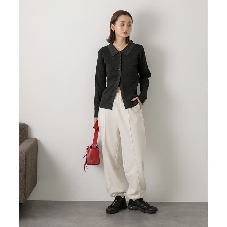 ピンタック スエットジョガーパンツ | ad thie | 詳細画像29 