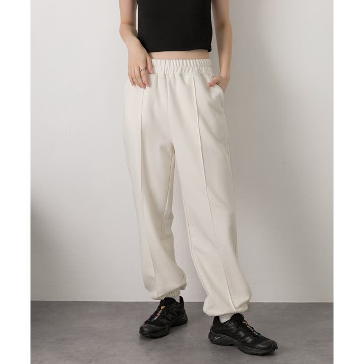 ピンタック スエットジョガーパンツ | ad thie | 詳細画像30 