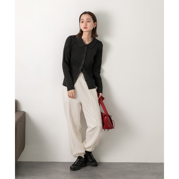 ピンタック スエットジョガーパンツ | ad thie | 詳細画像31 