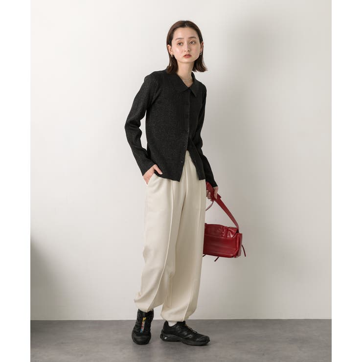 ピンタック スエットジョガーパンツ | ad thie | 詳細画像32 