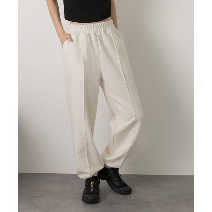 ピンタック スエットジョガーパンツ | ad thie | 詳細画像33 