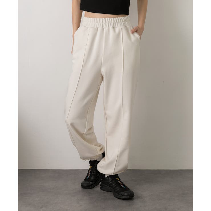 ピンタック スエットジョガーパンツ | ad thie | 詳細画像35 