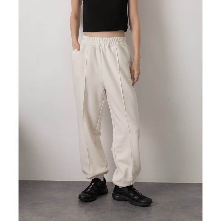 ピンタック スエットジョガーパンツ | ad thie | 詳細画像36 