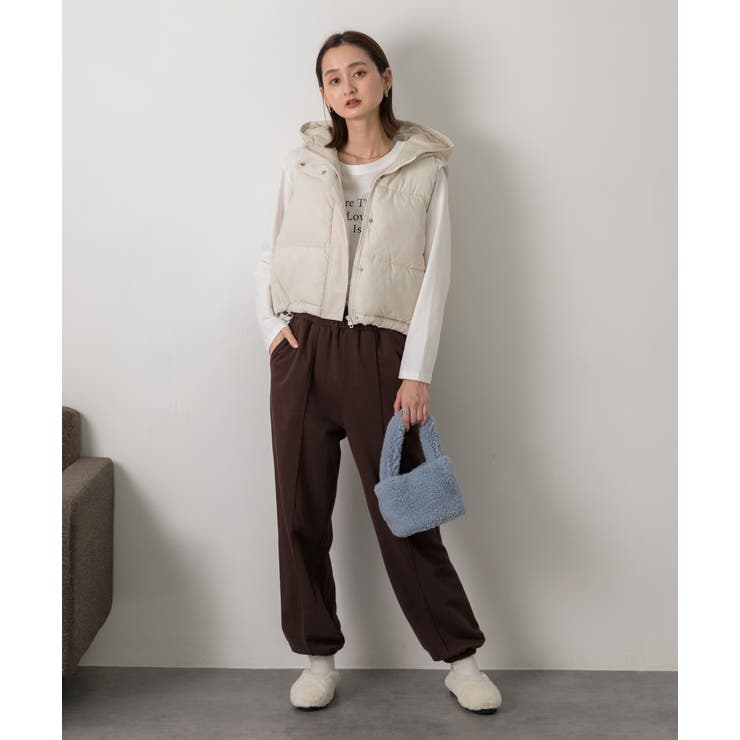 ピンタック スエットジョガーパンツ | ad thie | 詳細画像41 