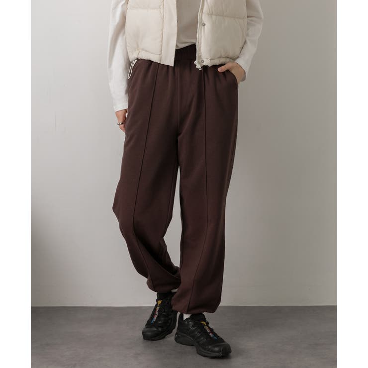 ピンタック スエットジョガーパンツ | ad thie | 詳細画像43 