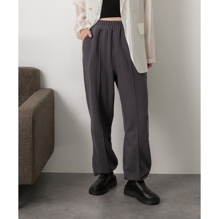 ピンタック スエットジョガーパンツ | ad thie | 詳細画像47 