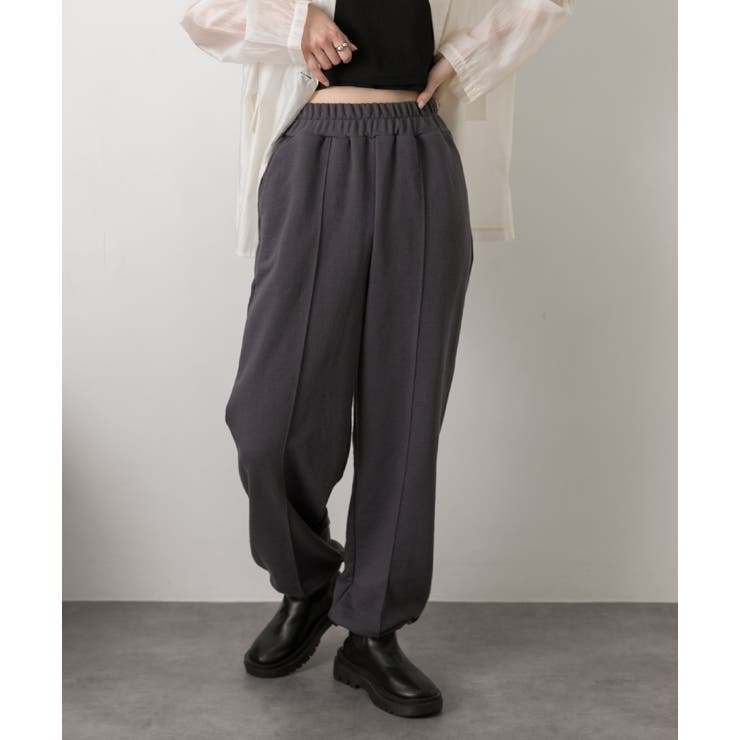 ピンタック スエットジョガーパンツ | ad thie | 詳細画像49 