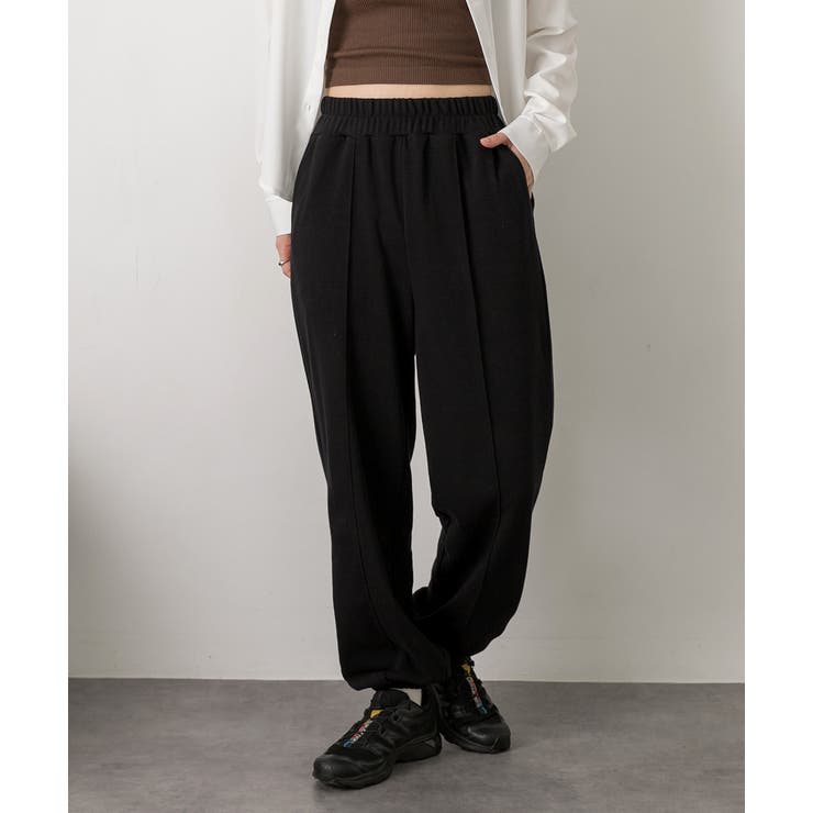 ピンタック スエットジョガーパンツ | ad thie | 詳細画像52 