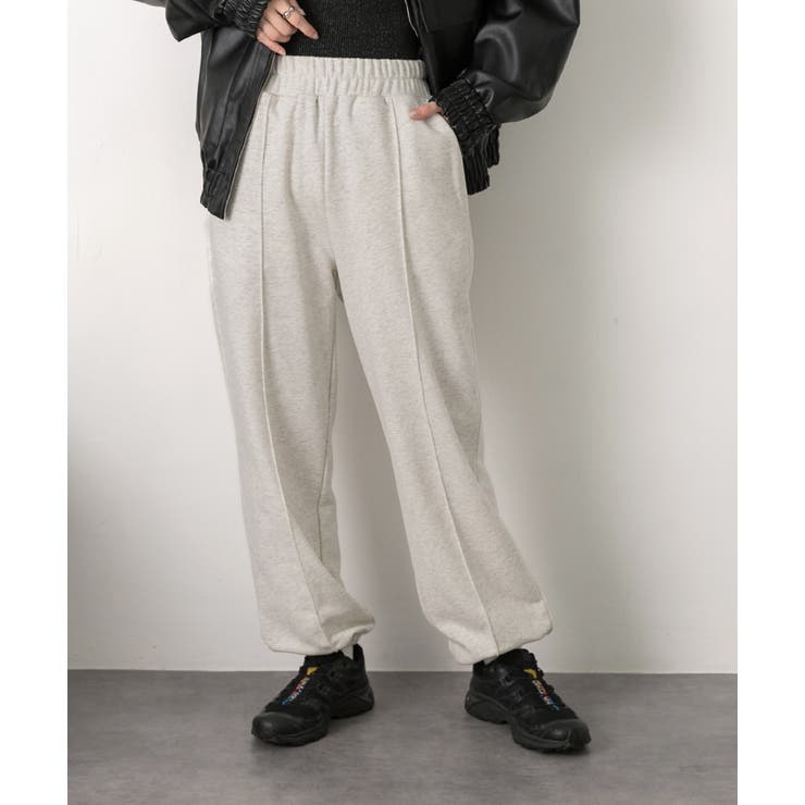 ピンタック スエットジョガーパンツ | ad thie | 詳細画像67 