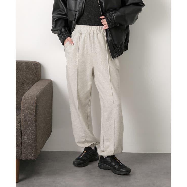 ピンタック スエットジョガーパンツ | ad thie | 詳細画像68 