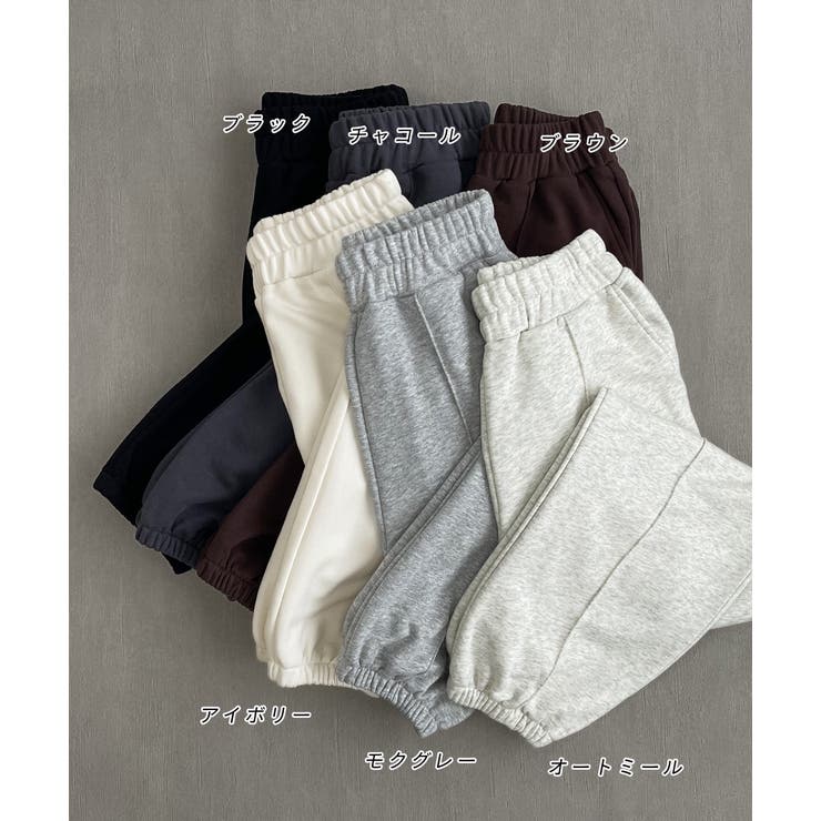 ピンタック スエットジョガーパンツ | ad thie | 詳細画像74 