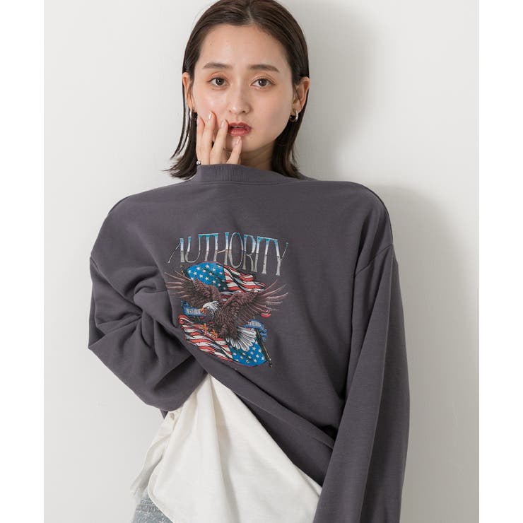 ヴィンテージ柄 ビッグプルオーバー | ad thie | 詳細画像19