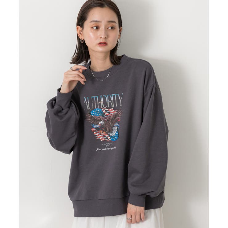 ヴィンテージ柄 ビッグプルオーバー | ad thie | 詳細画像21