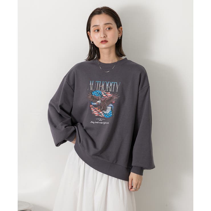 ヴィンテージ柄 ビッグプルオーバー | ad thie | 詳細画像25