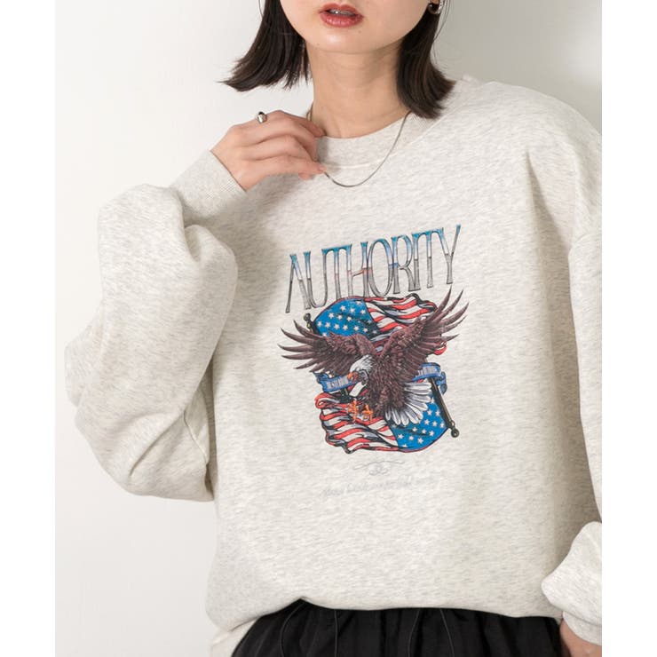 ヴィンテージ柄 ビッグプルオーバー | ad thie | 詳細画像3