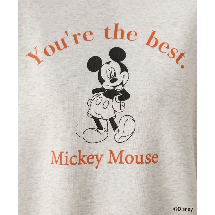 ≪Mickey Mouse≫ 裏毛ビッグプルオーバー | ad thie | 詳細画像10 