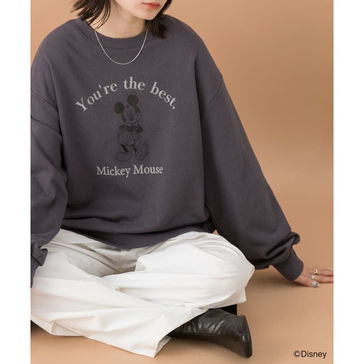 ≪Mickey Mouse≫ 裏毛ビッグプルオーバー | ad thie | 詳細画像16 