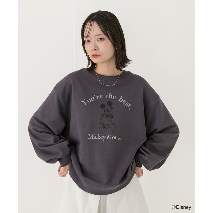≪Mickey Mouse≫ 裏毛ビッグプルオーバー | ad thie | 詳細画像17 