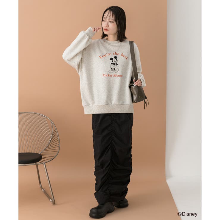 ≪Mickey Mouse≫ 裏毛ビッグプルオーバー | ad thie | 詳細画像2 