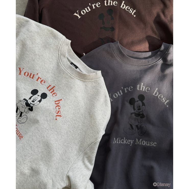 ≪Mickey Mouse≫ 裏毛ビッグプルオーバー | ad thie | 詳細画像30 