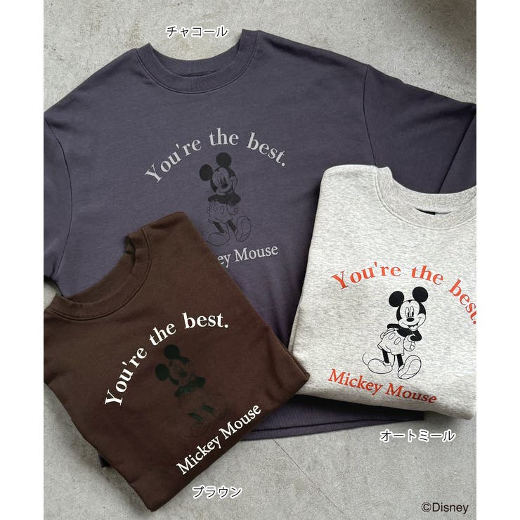 ≪Mickey Mouse≫ 裏毛ビッグプルオーバー | ad thie | 詳細画像34 