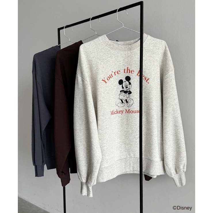 ≪Mickey Mouse≫ 裏毛ビッグプルオーバー | ad thie | 詳細画像35 