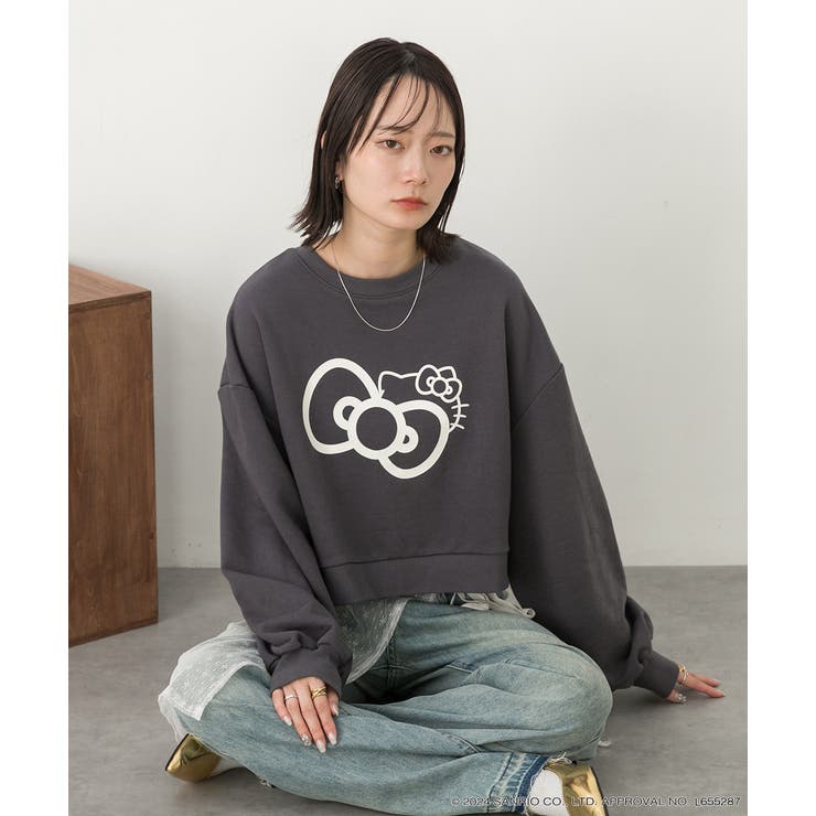≪HELLO KITTY≫ リボンデザインショートプルオーバー | ad thie | 詳細画像26 