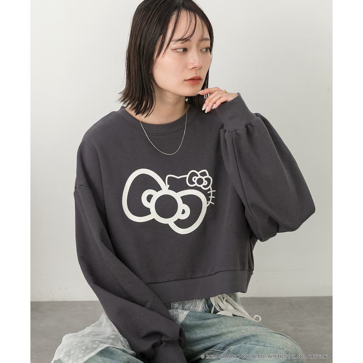≪HELLO KITTY≫ リボンデザインショートプルオーバー | ad thie | 詳細画像27 