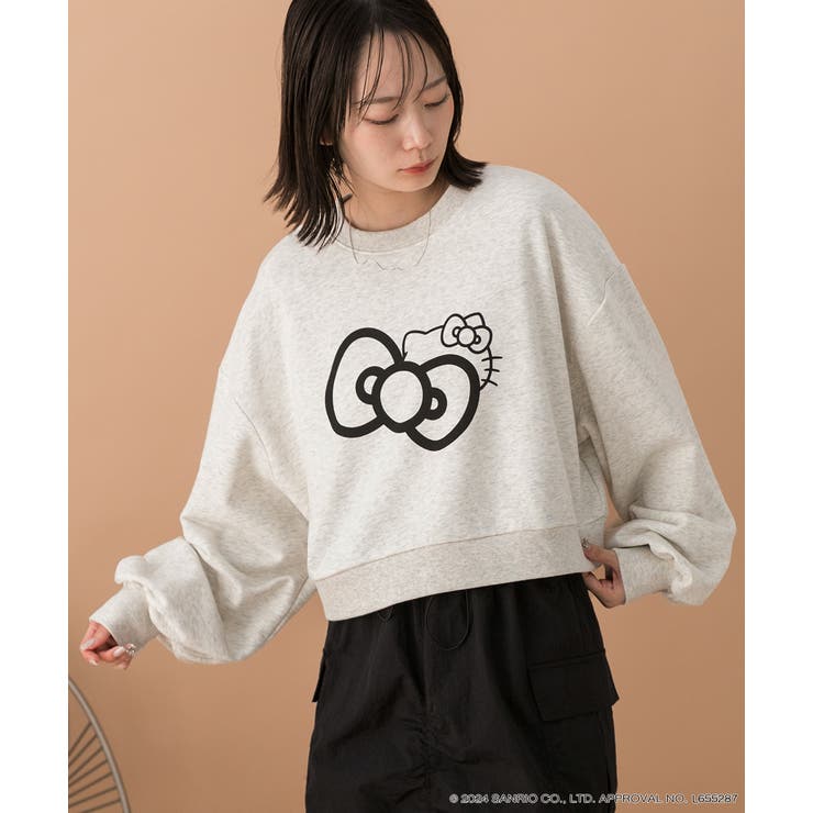 ≪HELLO KITTY≫ リボンデザインショートプルオーバー | ad thie | 詳細画像31 