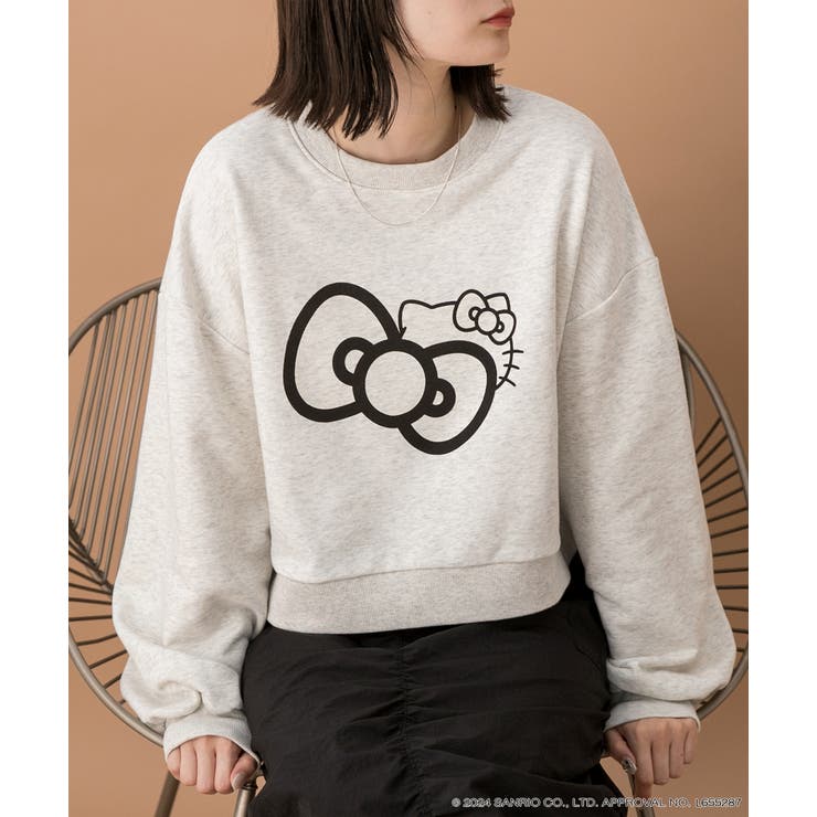 ≪HELLO KITTY≫ リボンデザインショートプルオーバー | ad thie | 詳細画像34 
