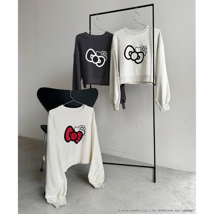 ≪HELLO KITTY≫ リボンデザインショートプルオーバー | ad thie | 詳細画像41 