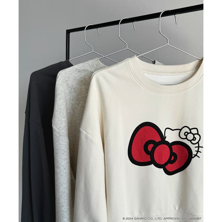 ≪HELLO KITTY≫ リボンデザインショートプルオーバー | ad thie | 詳細画像42 