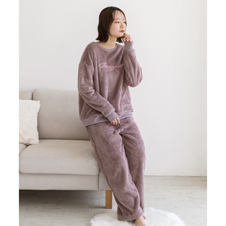 刺繍ロゴ ボアプルオーバー		 | ad thie | 詳細画像10 