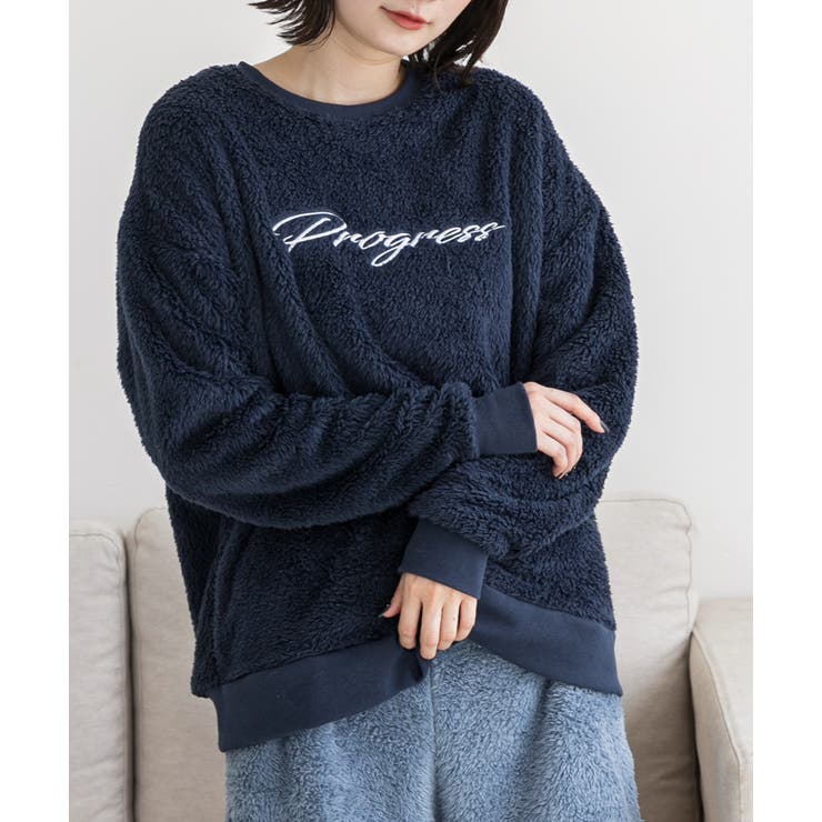 刺繍ロゴ ボアプルオーバー		 | ad thie | 詳細画像26 