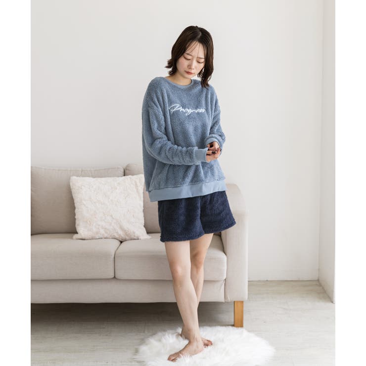 刺繍ロゴ ボアプルオーバー		 | ad thie | 詳細画像31 